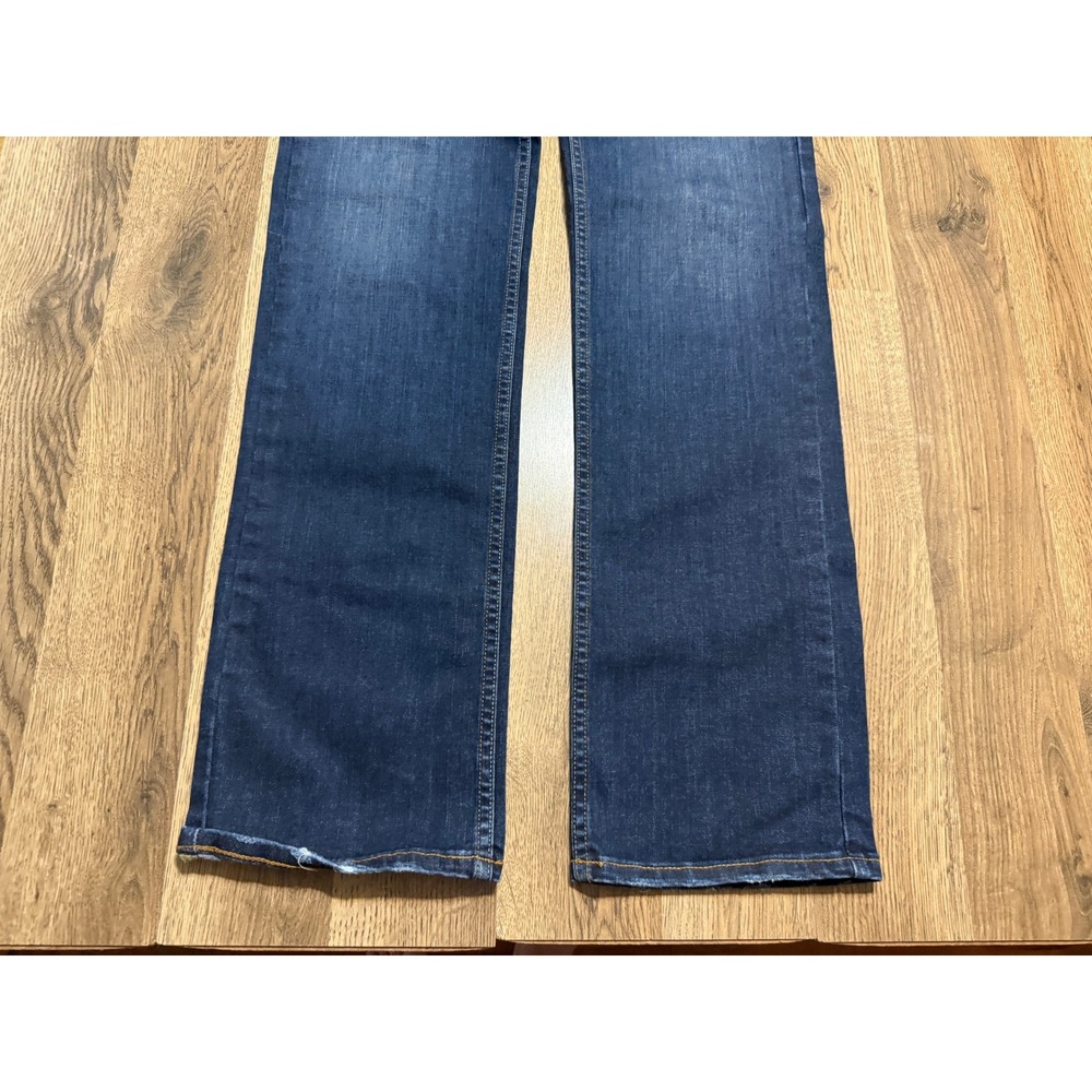 Kimes Ranch Jeans Women Size 8/32 Blue Denim Sarah Jeans Straight Leg Mid Rise - Picture 3 of 10